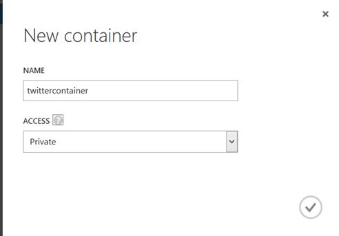 setup the new container